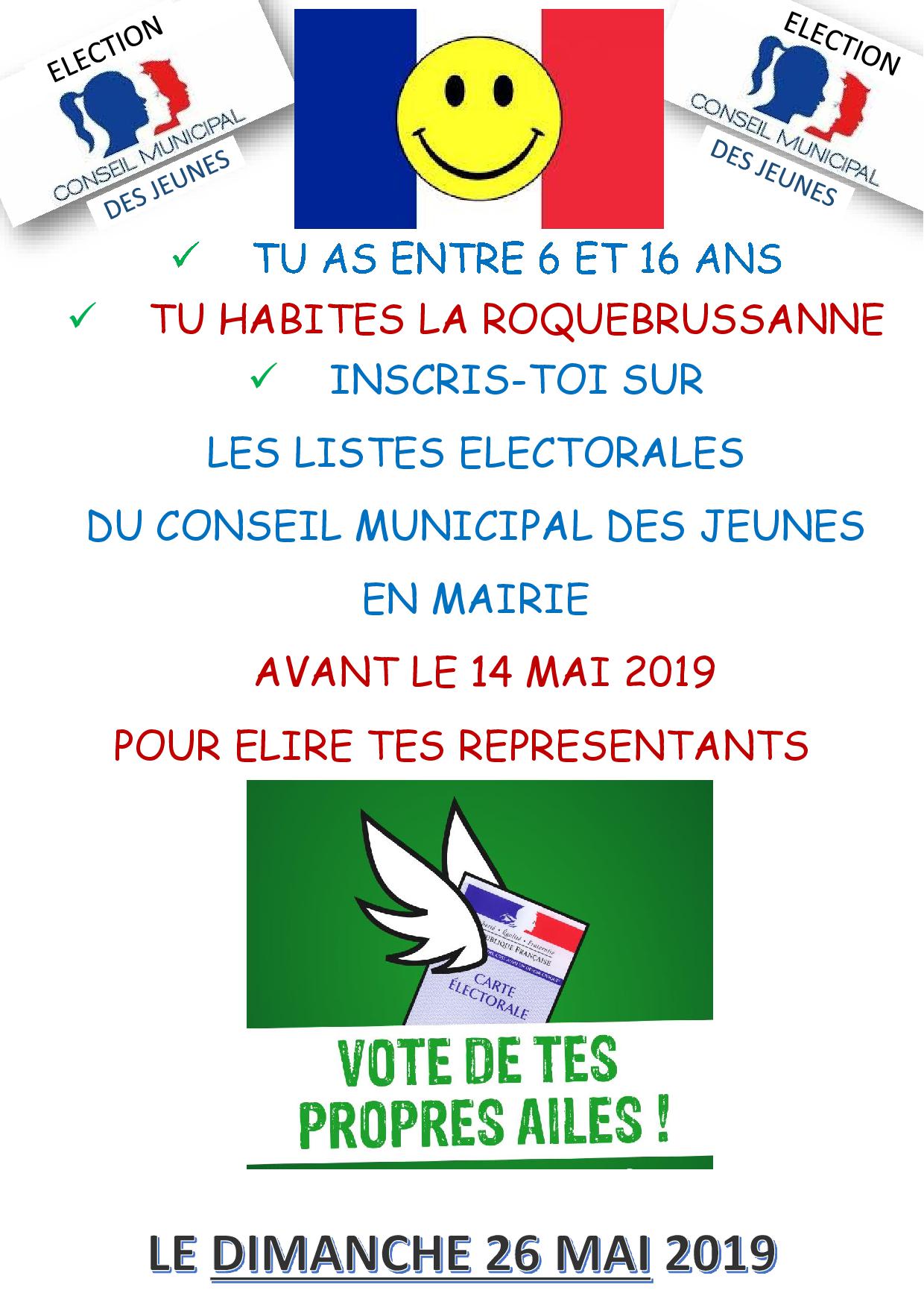 Inscirption liste électorale jeunes